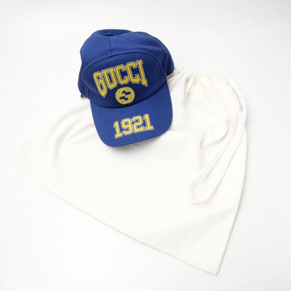 Gucci Hat M Gregoire Cap Size M 58 Interlocking G Logo 1921 main image 5